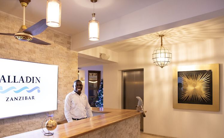 Imagen de los interiores del Hotel Alladin Beach Hotel and SPA Zanzibar. Foto 19