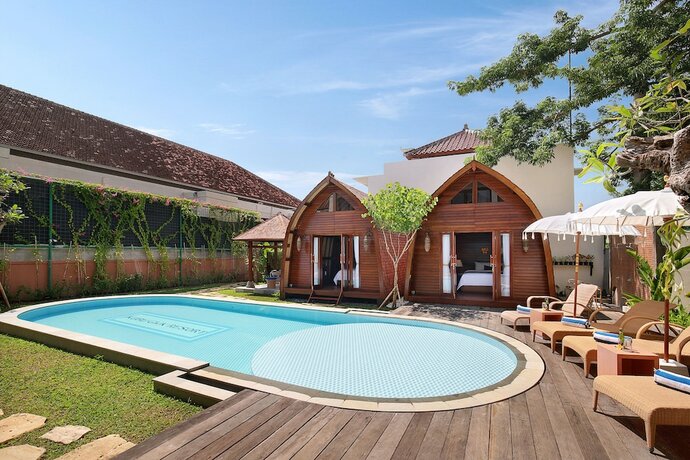 Imagen de la habitación del Hotel Allamanda Villa Jimbaran. Foto 18