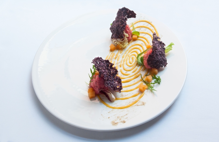 Imagen del bar/restaurante del Hotel Alli Due Buoi Rossi. Foto 6