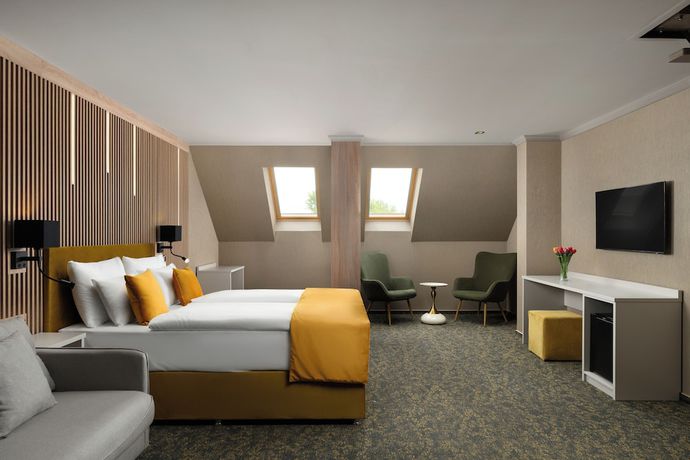 Imagen de la habitación del Hotel Allora. Foto 11