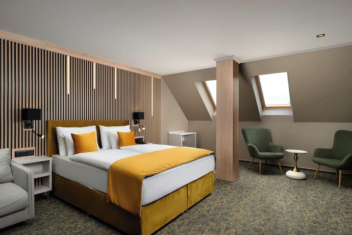 Imagen de la habitación del Hotel Allora. Foto 13