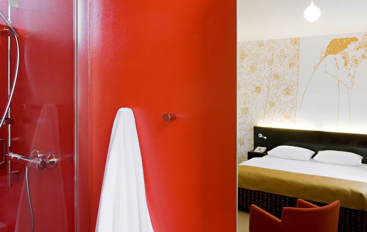 Imagen de la habitación del Hotel Alma Boutique, Viena. Foto 2