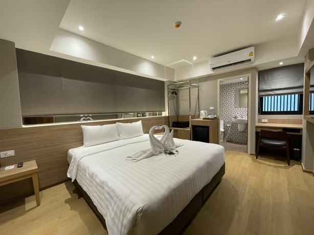 Imagen de la habitación del Hotel Almas Hotel Bangkok. Foto 2