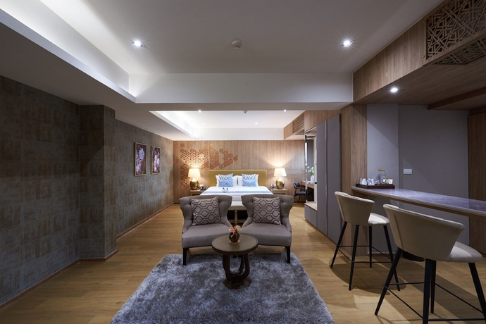 Imagen de la habitación del Hotel Almas Hotel Bangkok. Foto 9