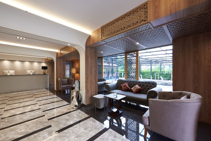 Imagen de los interiores del Hotel Almas Hotel Bangkok. Foto 19