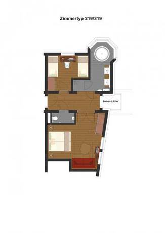 Imagen de la habitación del Hotel Almhof Family Und Wellness Resort. Foto 5