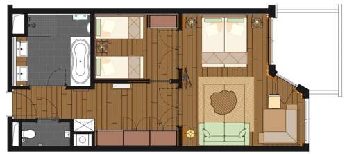 Imagen de la habitación del Hotel Almhof Family Und Wellness Resort. Foto 7