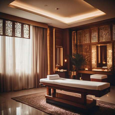 Imagen de la piscina del Hotel Almouj. Foto 17