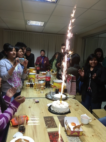 Imagen del bar/restaurante del Hotel Almudena Apart. Foto 2