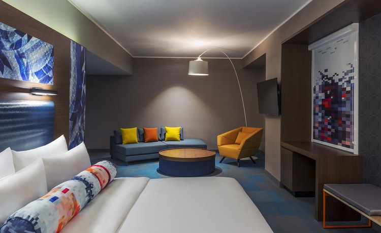 Imagen de la habitación del Hotel Aloft Al Ain. Foto 3