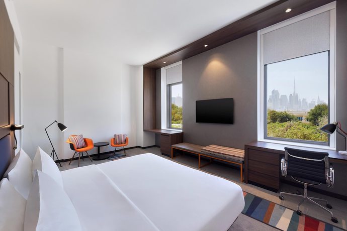 Imagen de la habitación del Hotel Aloft Al Mina, Dubai. Foto 8