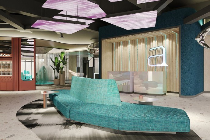 Imagen de los interiores del Hotel Aloft Bali Kuta at Beachwalk. Foto 11