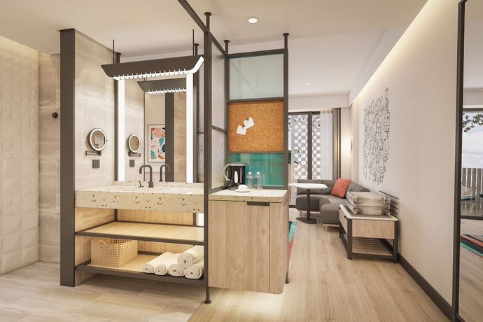 Imagen de la habitación del Hotel Aloft Bali Kuta at Beachwalk. Foto 4