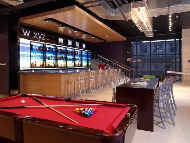 Imagen del bar/restaurante del Hotel Aloft Beijing, Haidian. Foto 3