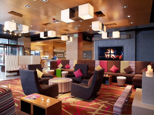 Imagen del bar/restaurante del Hotel Aloft Beijing, Haidian. Foto 6