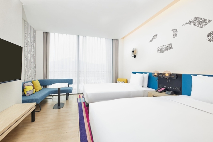 Imagen de la habitación del Hotel Aloft Beijing Huairou, Huairou. Foto 12
