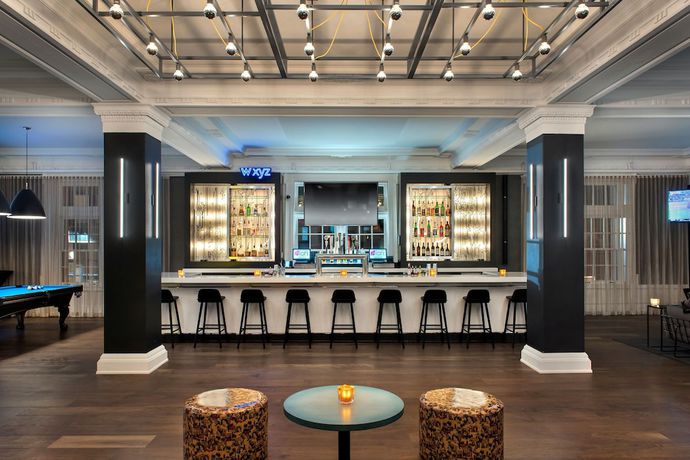 Imagen del bar/restaurante del Hotel Aloft Buffalo Downtown. Foto 5