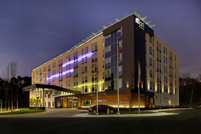 Imagen de los exteriores del Hotel Aloft Bwi Baltimore Washington International Airport. Foto 10