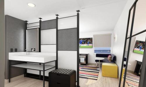 Imagen de la habitación del Hotel Aloft Charlotte Airport. Foto 9