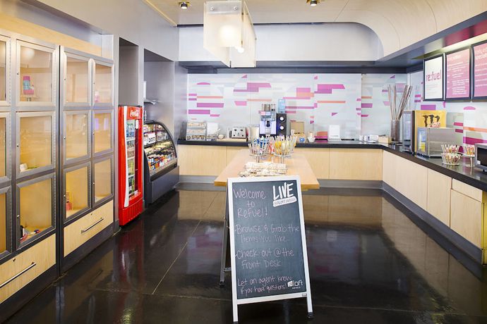 Imagen del bar/restaurante del Hotel Aloft Charlotte City Center. Foto 4