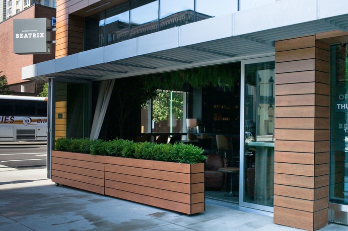 Imagen del bar/restaurante del Hotel Aloft Chicago Downtown River North. Foto 5