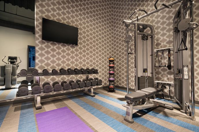 Imagen de los interiores del Hotel Aloft Columbia Downtown. Foto 14