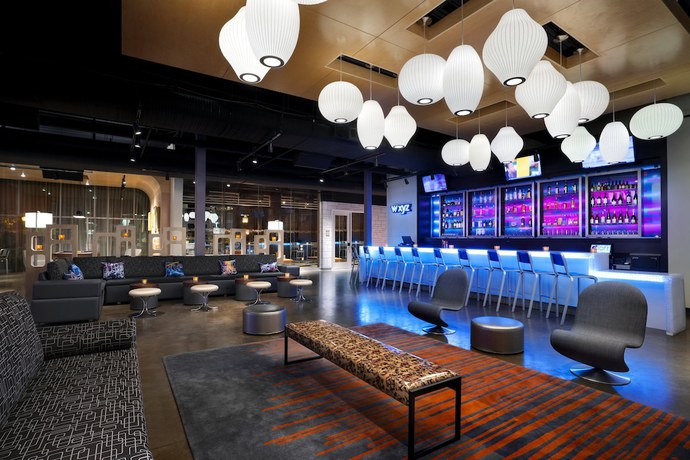 Imagen del bar/restaurante del Hotel Aloft Columbia Downtown. Foto 2