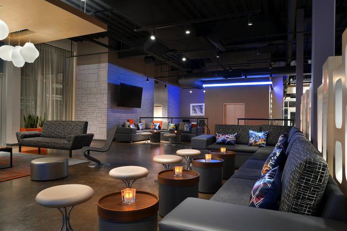 Imagen del bar/restaurante del Hotel Aloft Columbia Downtown. Foto 4