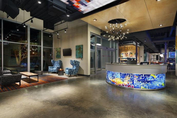 Imagen de los interiores del Hotel Aloft Columbia Downtown. Foto 16