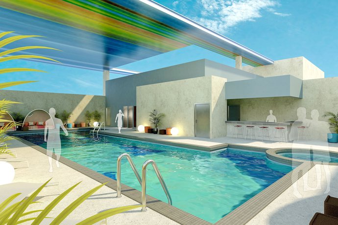 Imagen de la piscina del Hotel Aloft Dhahran. Foto 20