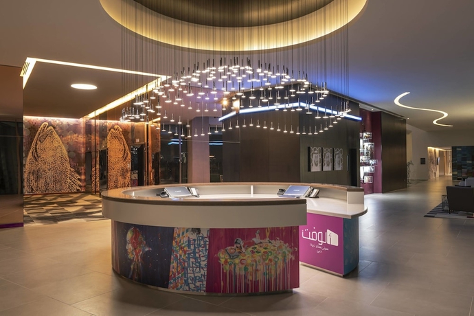 Imagen de los interiores del Hotel Aloft Dubai Creek. Foto 18