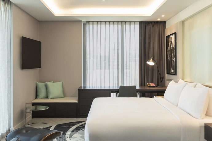 Imagen de la habitación del Hotel Aloft Dubai Creek. Foto 12