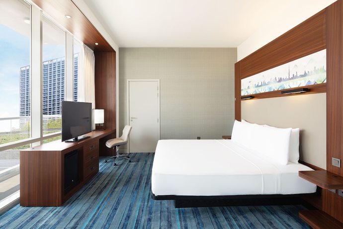 Imagen de la habitación del Hotel Aloft Dubai South. Foto 8