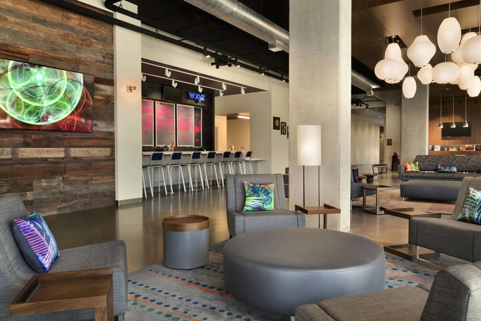 Imagen del bar/restaurante del Hotel Aloft Hillsboro-beaverton. Foto 7