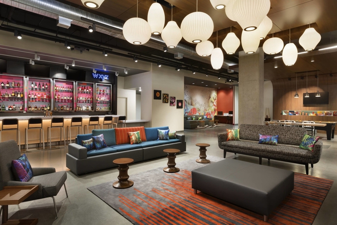 Imagen del bar/restaurante del Hotel Aloft Hillsboro-beaverton. Foto 8