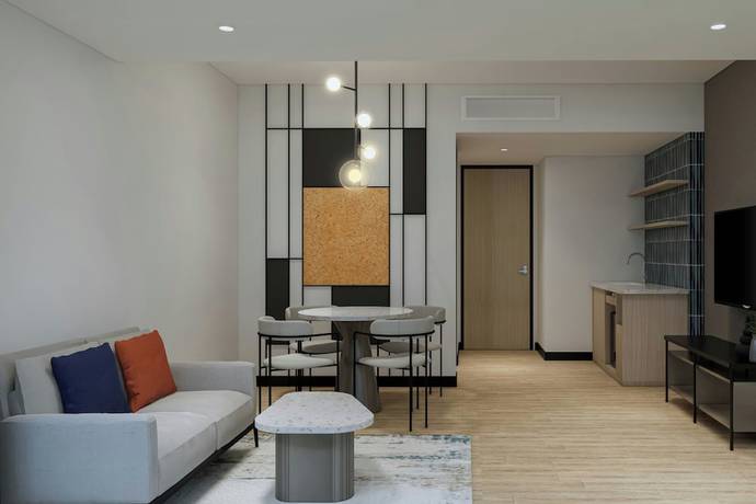 Imagen de la habitación del Hotel Aloft Jakarta Kebon Jeruk. Foto 9