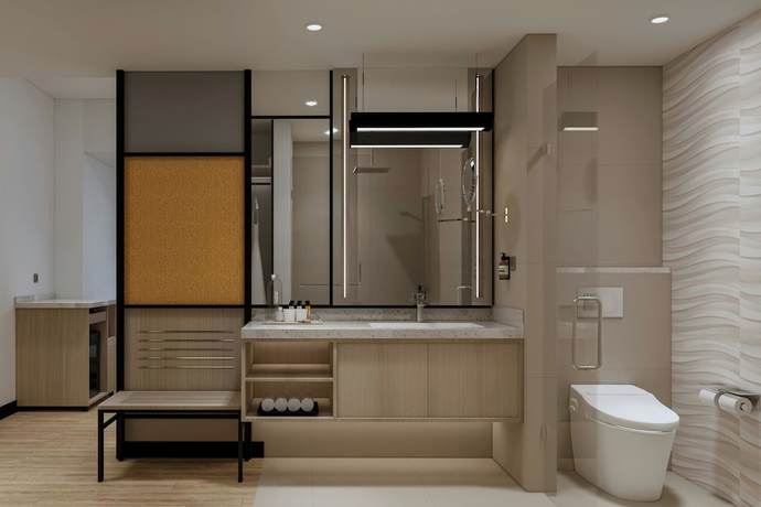 Imagen de la habitación del Hotel Aloft Jakarta Kebon Jeruk. Foto 10