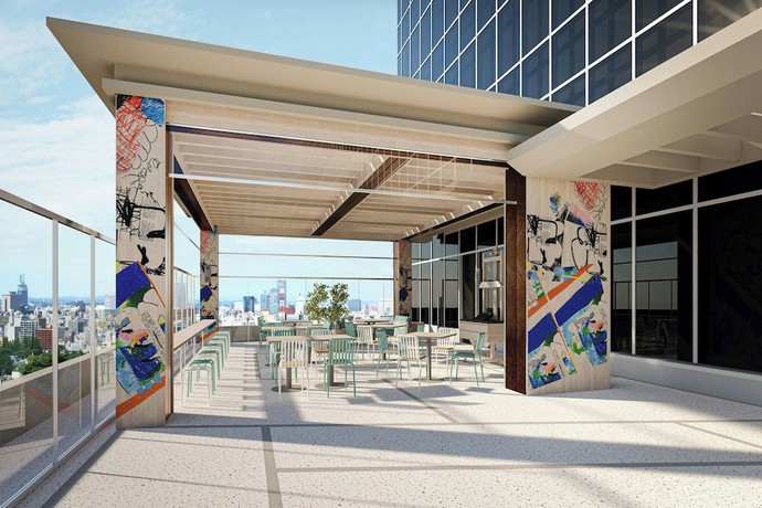 Imagen del bar/restaurante del Hotel Aloft Jakarta Kebon Jeruk. Foto 4