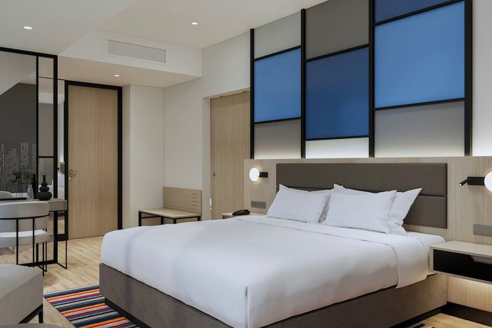 Imagen de la habitación del Hotel Aloft Jakarta Kebon Jeruk. Foto 11