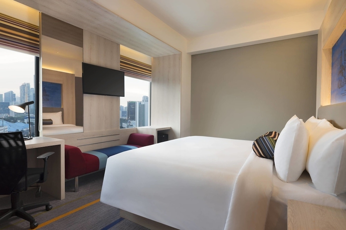 Imagen de la habitación del Hotel Aloft Jakarta Wahid Hasyim. Foto 9