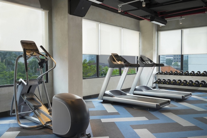 Imagen de los interiores del Hotel Aloft Jakarta Wahid Hasyim. Foto 17