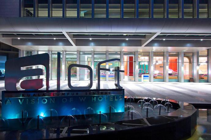 Imagen de los exteriores del Hotel Aloft Kuala Lumpur Sentral. Foto 7