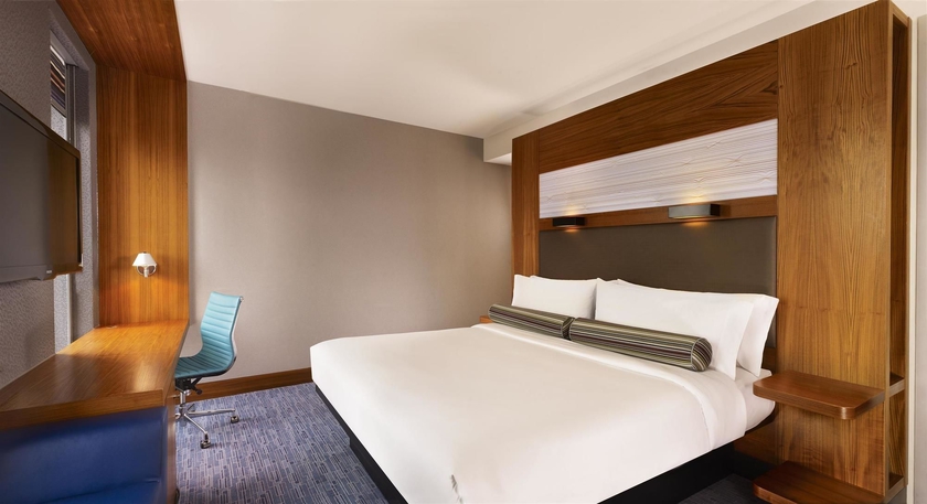 Imagen de la habitación del Hotel Aloft London Excel. Foto 12