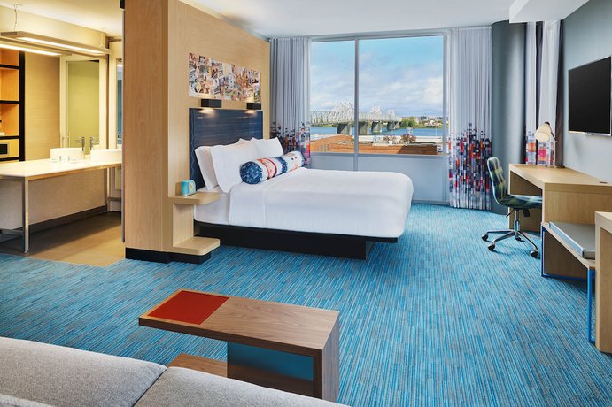 Imagen de la habitación del Hotel Aloft Louisville Downtown. Foto 2