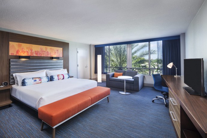Imagen de la habitación del Hotel Aloft Miami Dadeland. Foto 10