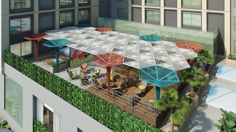 Imagen del bar/restaurante del Hotel Aloft Muscat. Foto 5