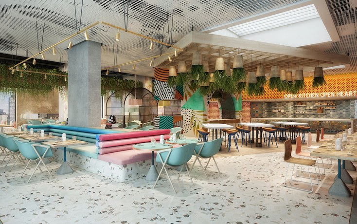 Imagen del bar/restaurante del Hotel Aloft Muscat. Foto 6