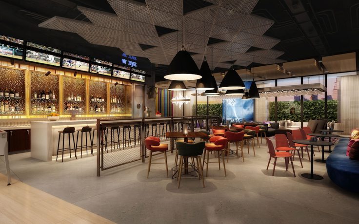 Imagen del bar/restaurante del Hotel Aloft Muscat. Foto 7