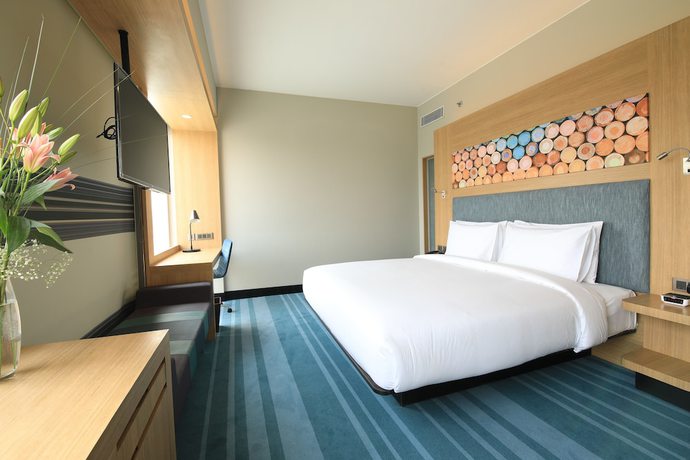 Imagen de la habitación del Hotel Aloft New Delhi Aerocity. Foto 6