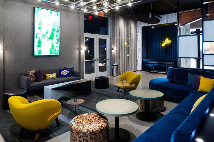 Imagen del bar/restaurante del Hotel Aloft North Kansas City. Foto 4